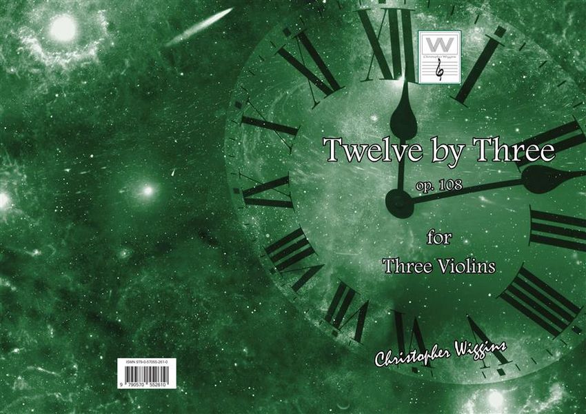 Twelve by three  for 3 violins  