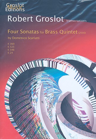 4 Sonatas for piccolo trumpet, trumpet in C,&nbsp;&nbsp;horn in F, trombone and tuba&nbsp;&nbsp;score and parts