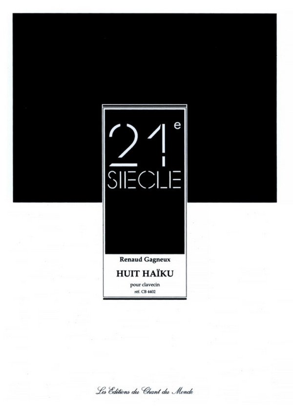 8 Haikus&nbsp;&nbsp;pour clavecin&nbsp;&nbsp; 