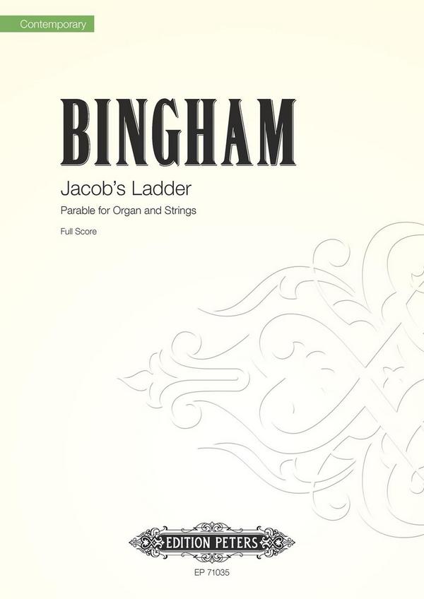 Bingham, Judith Jacob's Ladder&nbsp;&nbsp;Parable für Orgel und Streicher&nbsp;&nbsp;Partitur