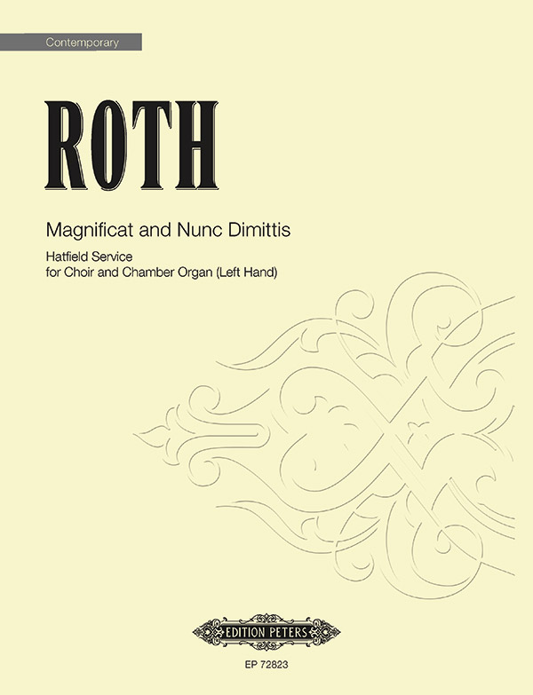 Magnificat and Nunc Dimittis (Hatfield Service)&nbsp;&nbsp;for mixed choir and chamber organ (left hand)&nbsp;&nbsp;score