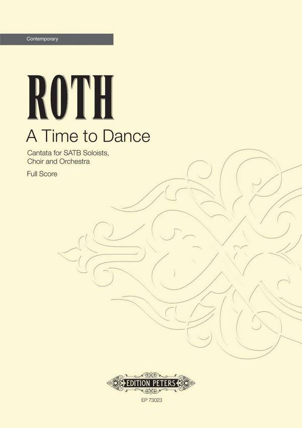 A Time to dance&nbsp;&nbsp;for soloists, mixed chorus and orchestra&nbsp;&nbsp;score
