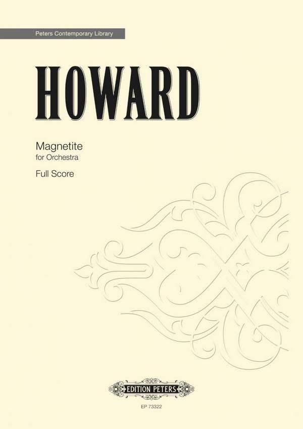 Magnetite&nbsp;&nbsp;für Orchester&nbsp;&nbsp;Partitur
