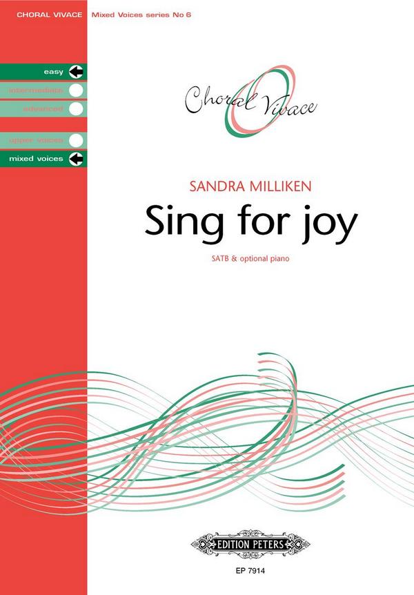 Sing for Joy&nbsp;&nbsp;for mixed chorus a cappella (piano ad lib)&nbsp;&nbsp;Score