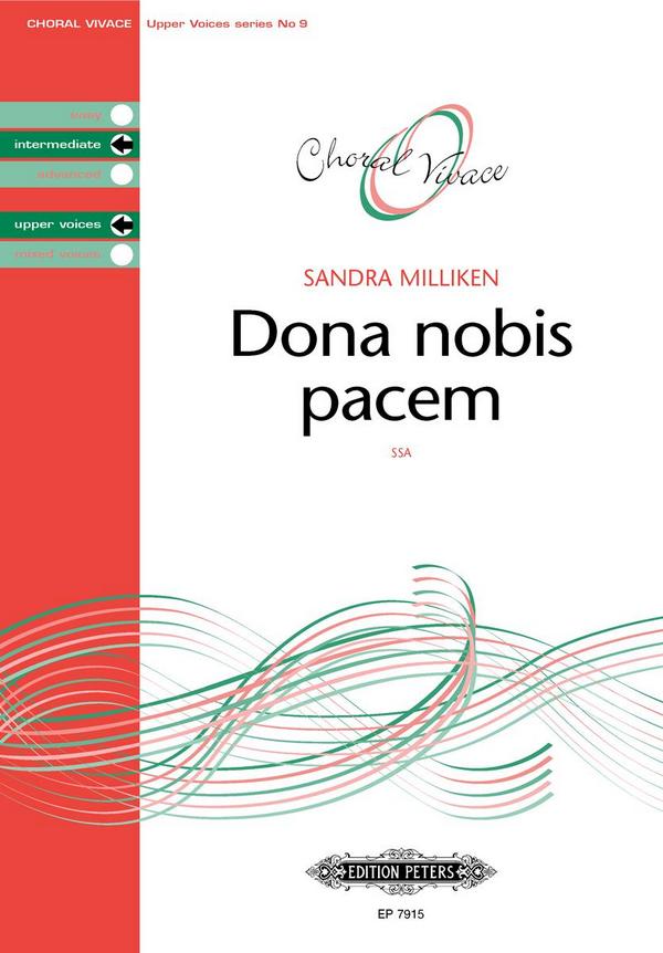 Milliken, S.&nbsp;&nbsp;Dona nobis pacem, Chorpartitur, S. (Ch..) (2, GH.&nbsp;&nbsp;Dona nobis pacem (CP)