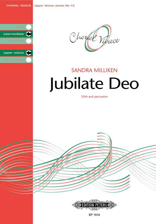 Jubilate Deo&nbsp;&nbsp;for female chorus and percussion&nbsp;&nbsp;Score