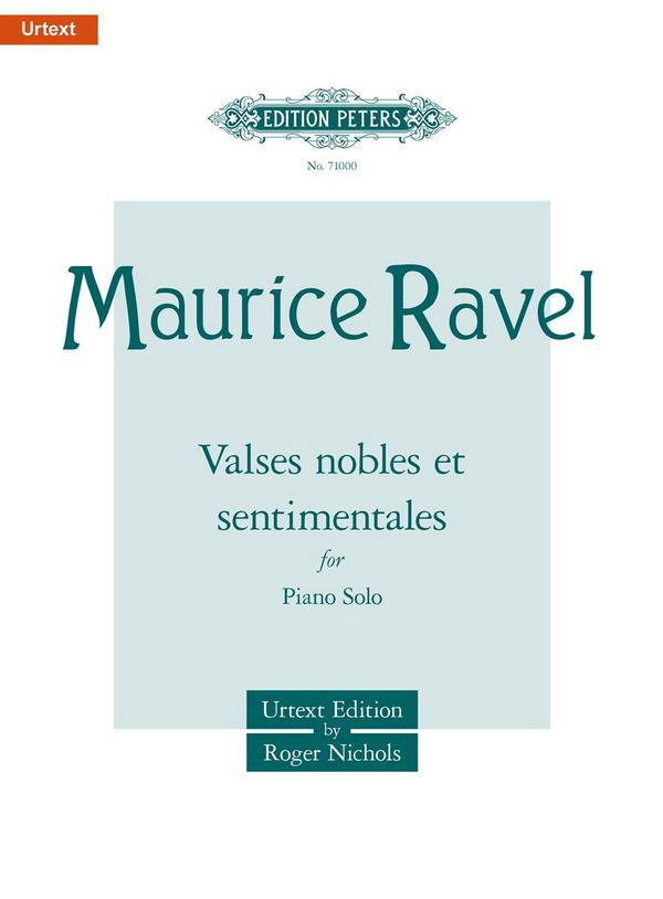 Valses nobles et sentimentales&nbsp;&nbsp;pour piano&nbsp;&nbsp;