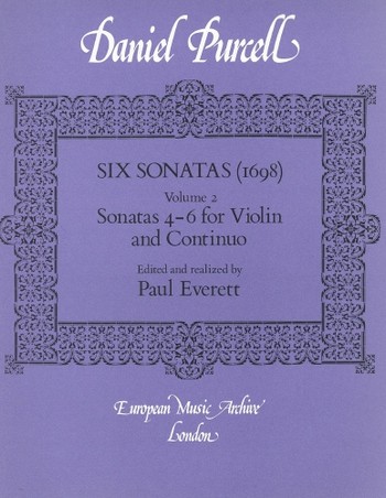 6 Sonatas vol.2 (nos.4-6)&nbsp;&nbsp;for violin and piano&nbsp;&nbsp;