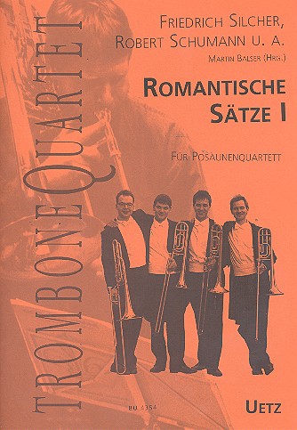 Romantische Sätze Band 1&nbsp;&nbsp;für 4 Posaunen&nbsp;&nbsp;Partitur und Stimmen