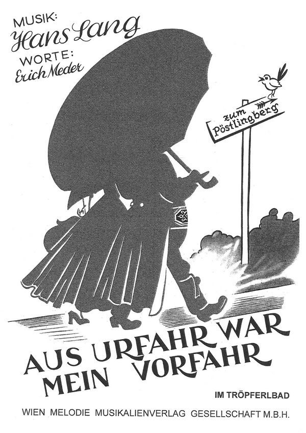 Aus Urfahr war mein Vorfahr  für Gesang und Klavier  