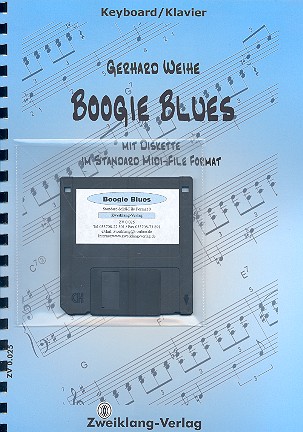 Boogie Blues (+Midifiles): für Klavier  (Keyboard)  