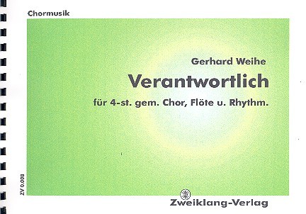 Verantwortlich für gem Chor und Rhythmusgruppe&nbsp;&nbsp;Partitur&nbsp;&nbsp;