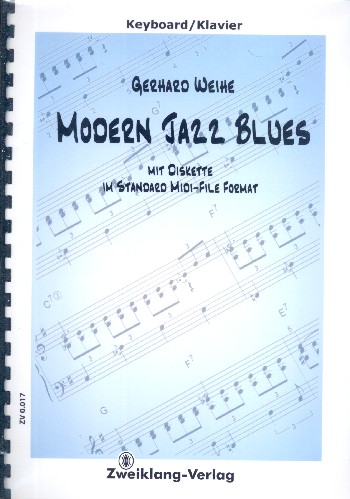 Modern Jazz Blues (+Midifiles): für&nbsp;&nbsp;Klavier (Keyboard)&nbsp;&nbsp;