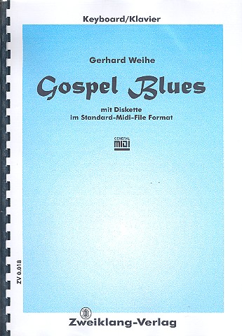 Gospel Blues (+Midifiles): für Klavier  (Keyboard)  