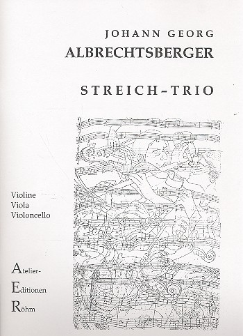 Trio F-Dur op.9,3  für Violine, Viola und Violoncello  Stimmen