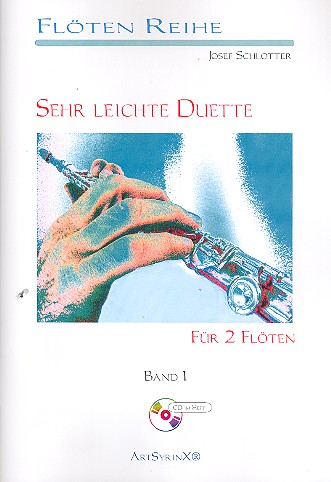 Sehr leichte Duette Band 1 (+CD)&nbsp;&nbsp;für 2 Flöten&nbsp;&nbsp;Spielpartitur