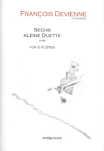 6 kleine Duette op.82  für 2 Flöten  Spielpartitur