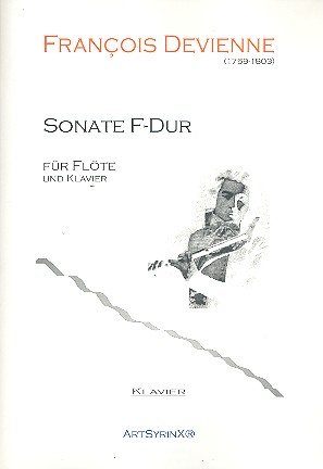 Sonate F-Dur  für Flöte und Klavier  Klavierpartitur
