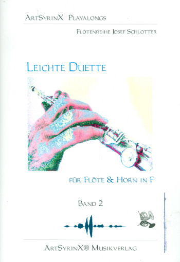 Leichte Duette Band 2 (+CD)&nbsp;&nbsp;für Flöte und Horn in F&nbsp;&nbsp;Spielpartitur