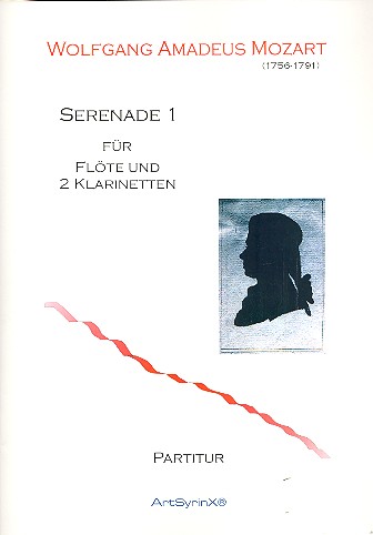 Serenade Nr.1&nbsp;&nbsp;für Flöte und 2 Klarinetten&nbsp;&nbsp;