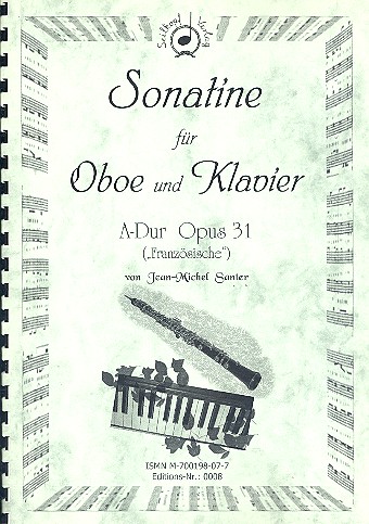 Sonatine A-Dur op.31 für  Oboe und Klavier  