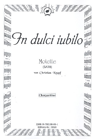 In dulci iubilo für gem Chor  a cappella  Chorpartitur