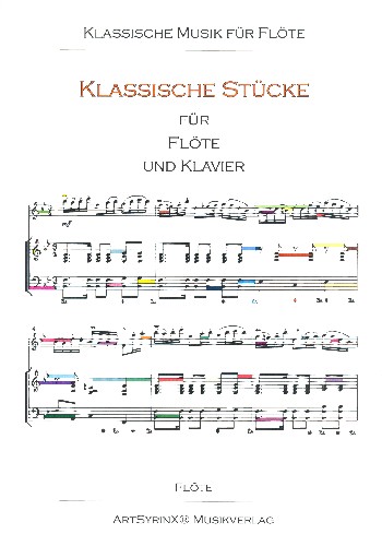 Klassische Stücke&nbsp;&nbsp;für Flöte und Klavier&nbsp;&nbsp;Flötenstimme