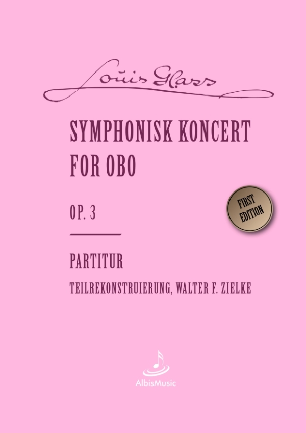 Symphonisk Koncert for Obo op.3&nbsp;&nbsp;für Oboe und Orchester&nbsp;&nbsp;Partitur, gebunden