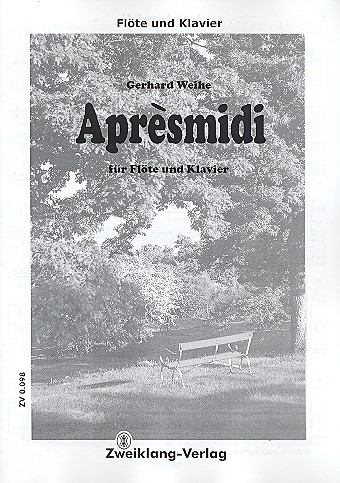 Aprèsmidi für Flöte und Klavier    