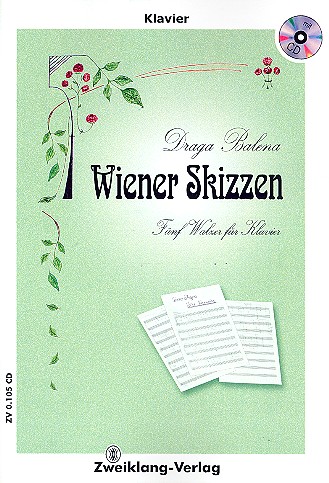 Wiener Skizzen (+CD)  für Klavier  
