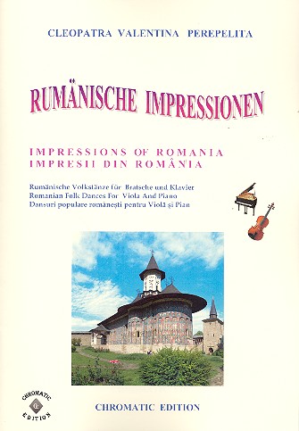 Rumänische Impressionen für  Viola und Klavier  