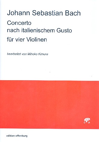 Concerto nach italienischem Gusto BWV971