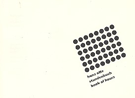 Stundenbuch  für Klavier  Studienpartitur,  Faksimile