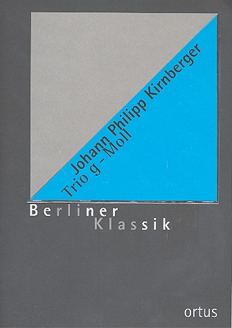 Trio g-moll für 2 Violinen (Flöte und Violine)  und Bc  Partitur und Stimmen