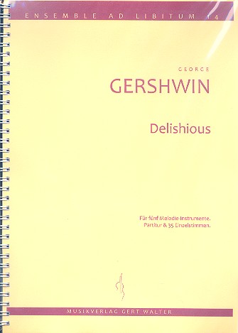 Delishious für flexibles Ensemble  Partitur und Stimmen  