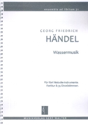 Alla Hornpipe aus 'Wassermusik'  für flexibles Ensemble  Partitur und Stimmen