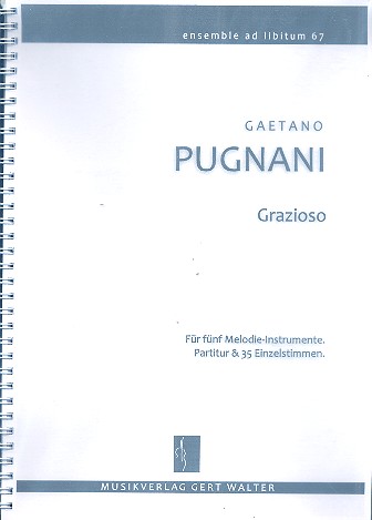 Grazioso aus op.1,3  für flexibles Ensemble  Partitur und Stimmen