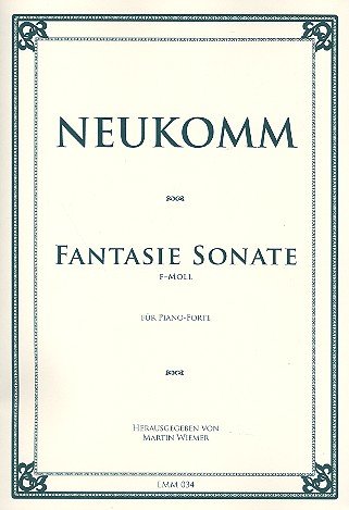 Fantasie-Sonate f-Moll  für Klavier  