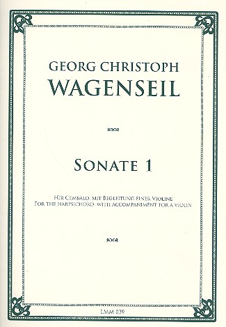 Sonate op.2,1  für Violine und Cembalo  