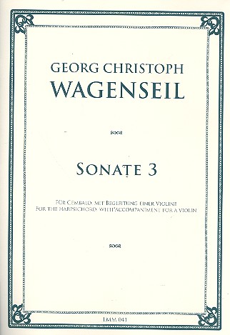 Sonate op.2,3  für Violine und Cembalo  
