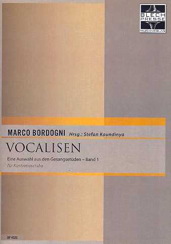 Vocalisen Band 1 (Auswahl)  für Kontrabasstuba  