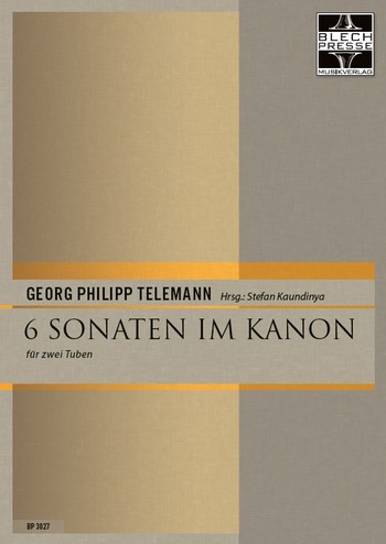 Telemann, Georg Philipp&nbsp;&nbsp;6 Sonaten im Kanon&nbsp;&nbsp;2 Tuben