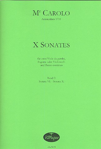 10 Sonaten Band 2 (Nr.6-10)