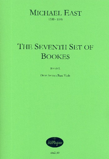 The seventh Set of Bookes vol.1  für 2 Bass Viole da gamba  Spielpartitur