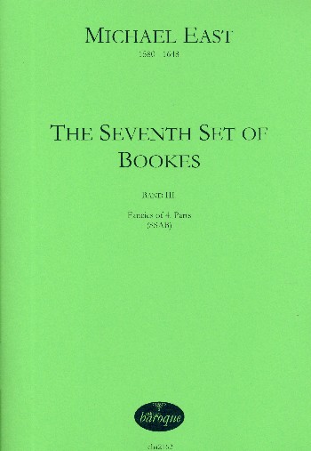 The seventh Set of Bookes vol.3  für 4 Viole da gamba (SSAB)  Partitur und Stimmen
