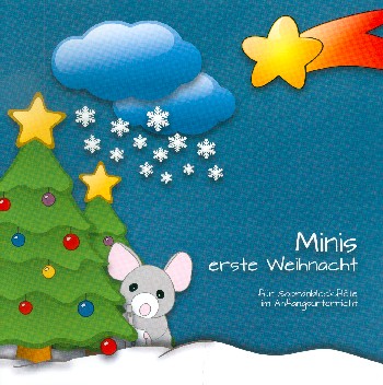Minis erste Weihnacht  für Sopranblockflöte (mit Text)  