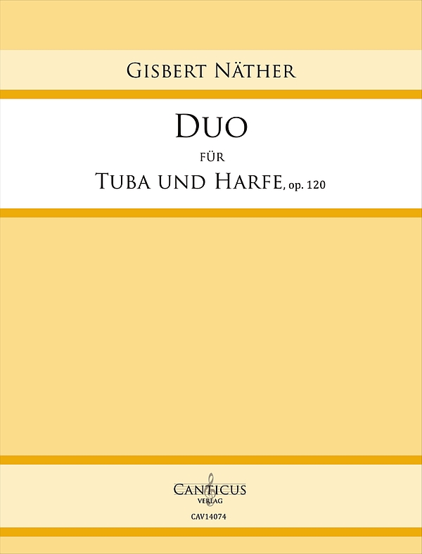Duo op.120  für Tuba und Harfe  Partitur und Stimmen