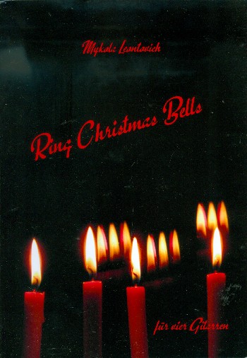 Ring Christmas Bells  für 4 Gitarren  Spielpartitur