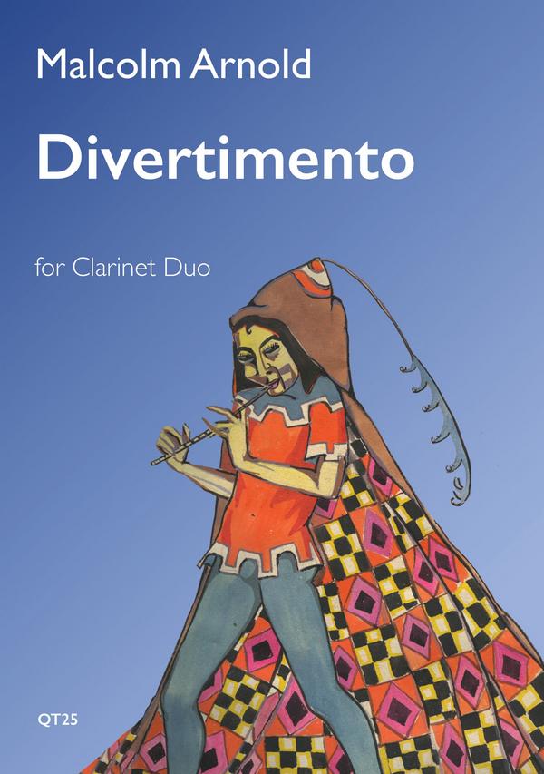 Divertimento&nbsp;&nbsp;for 2 clarinets&nbsp;&nbsp;score