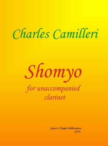 Charles Camilleri, Shomyo  for clarinet solo  